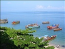 Beach view from the Tembo House hotel